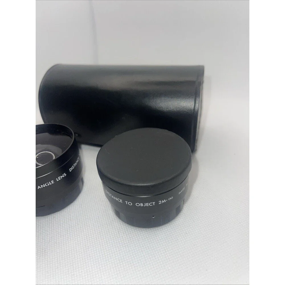 Kalimar Aux Wide Angle 2M & Telephoto Lens 2M - Made In Japan